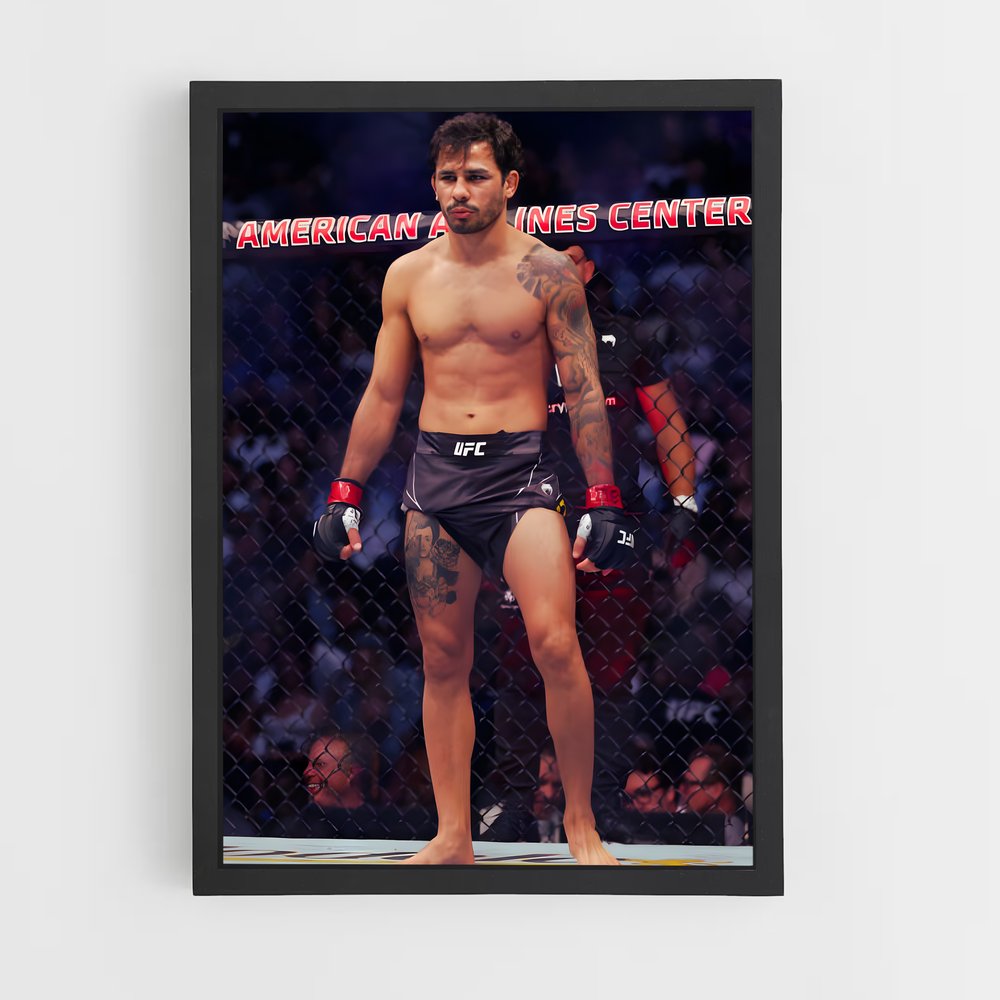 Poster L'Aigle du Ring – affiche MMA (vue 2)